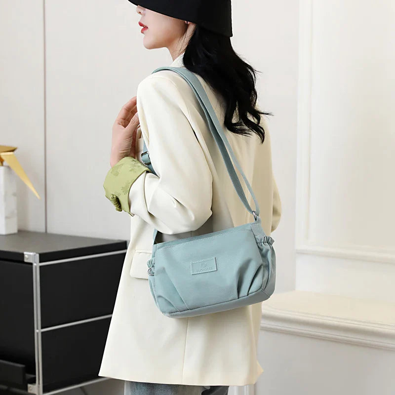 Ava | Women's Nylon Multi-Pocket Crossbody Messenger Bag