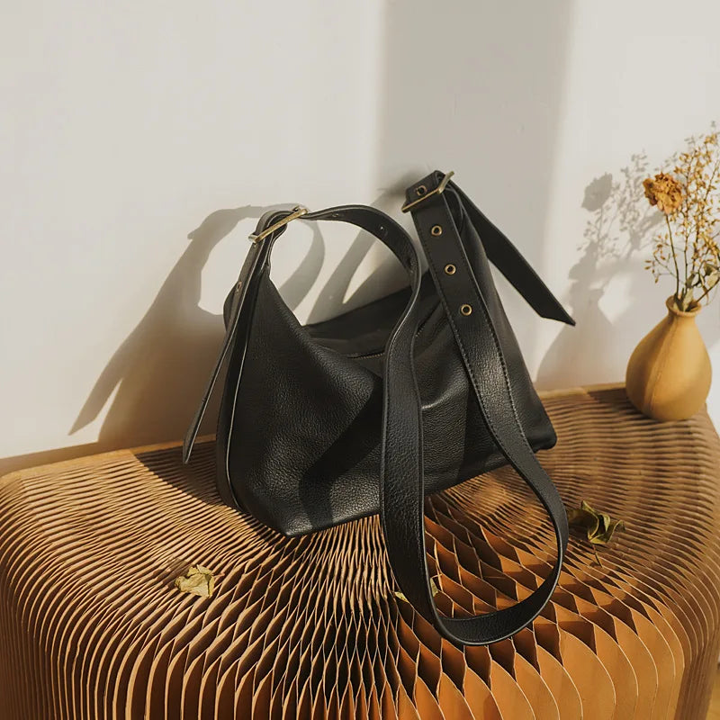 Sophia | Women's Retro Cowhide Crossbody Messenger Bag