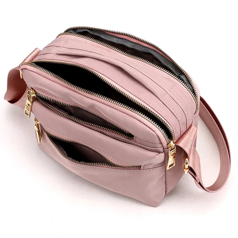 Women's Waterproof Multi Pocket Crossbody Sling Handbag