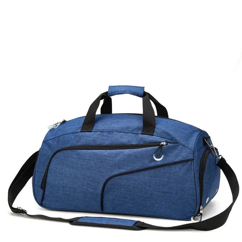 Max | Men's Waterproof Travel Sports Gym Duffle Bag with Shoes Compartment