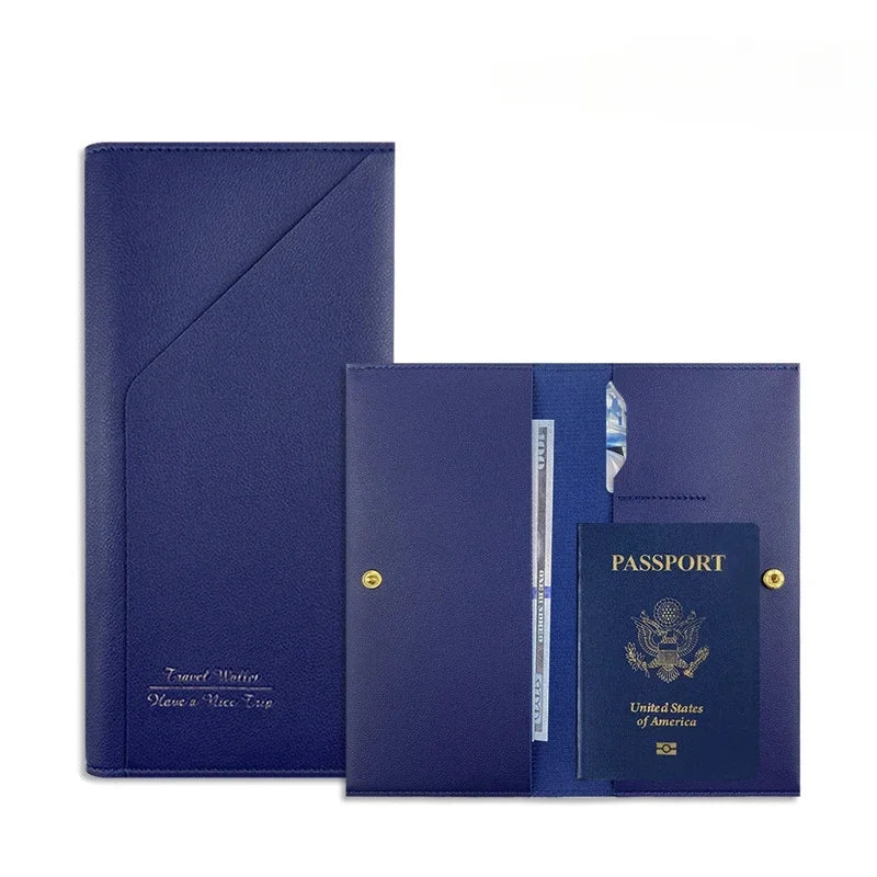 RFID Document Passport Holder Travel Wallet