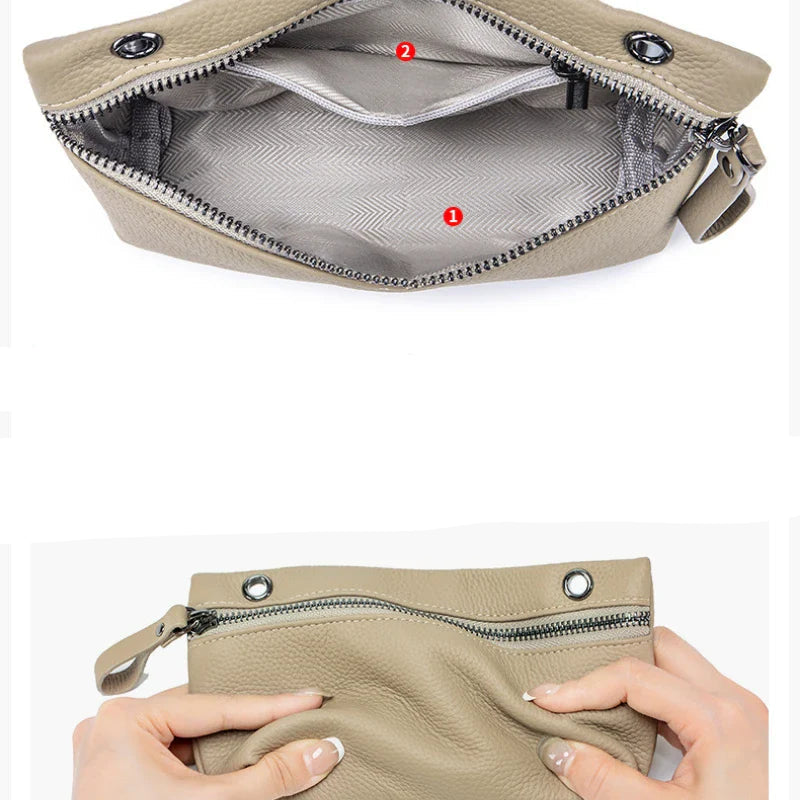 Sophia | Women's Small Compact Faux Leather Crossbody Sling Handbag