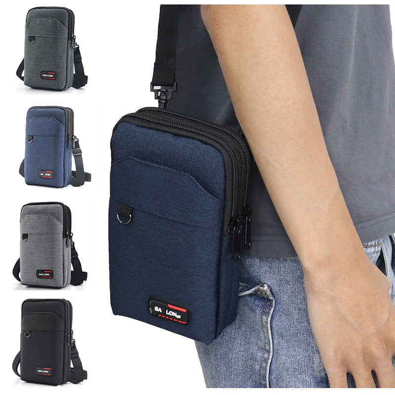 Sarah | Men's Compact Anti-Theft Crossbody Phone Bag