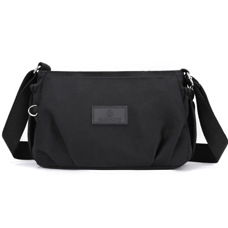 Ava | Women's Nylon Multi-Pocket Crossbody Messenger Bag