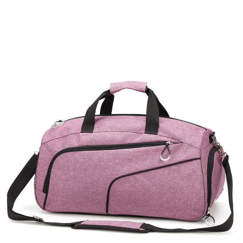Max | Men's Waterproof Travel Sports Gym Duffle Bag with Shoes Compartment