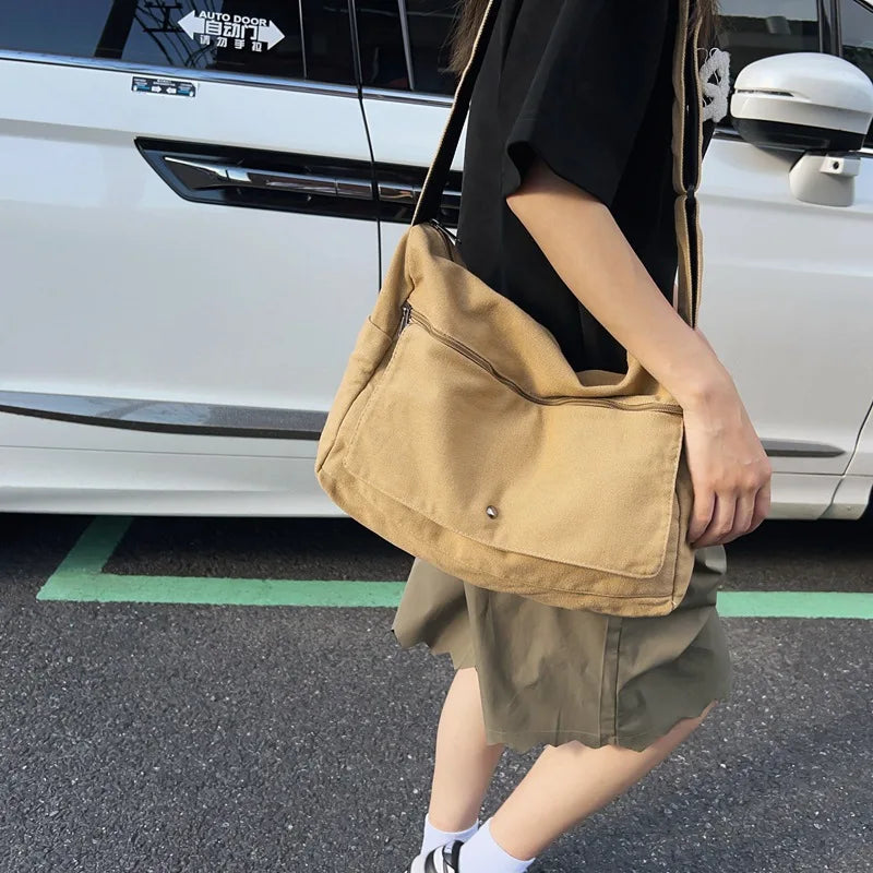 Matt | Men's Trendy Sport Canvas Crossbody Messenger Sling Bag