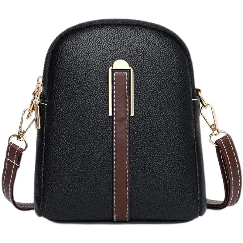 Ally | Women's Retro Mini Leather Crossbody Sling Bag