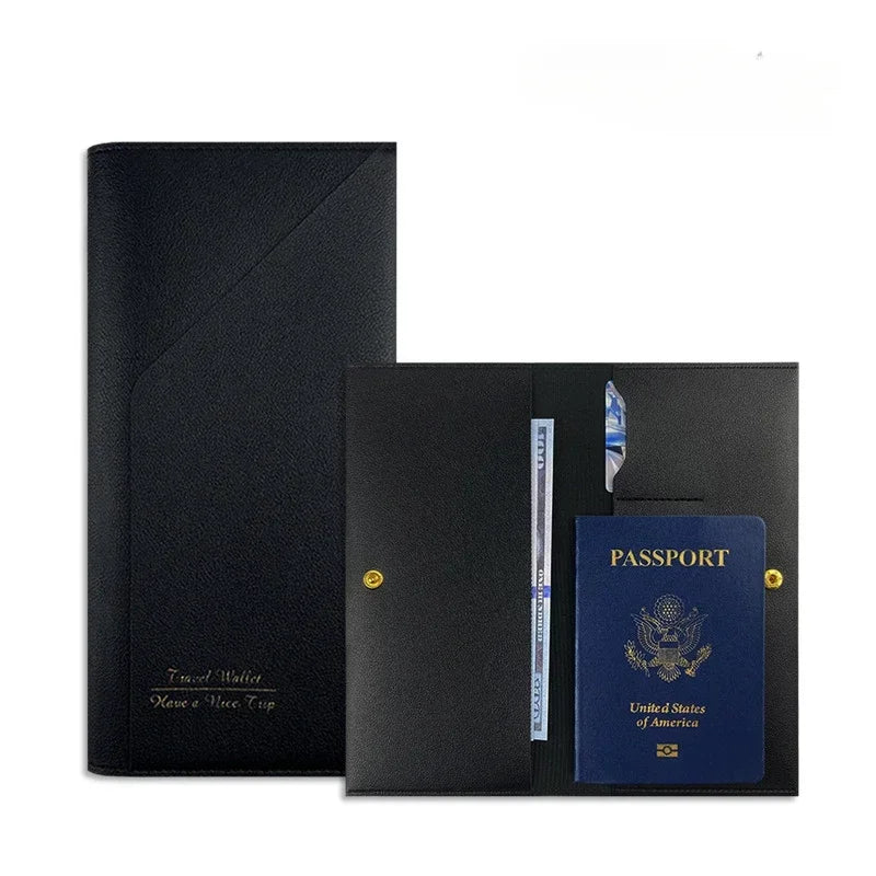 RFID Document Passport Holder Travel Wallet
