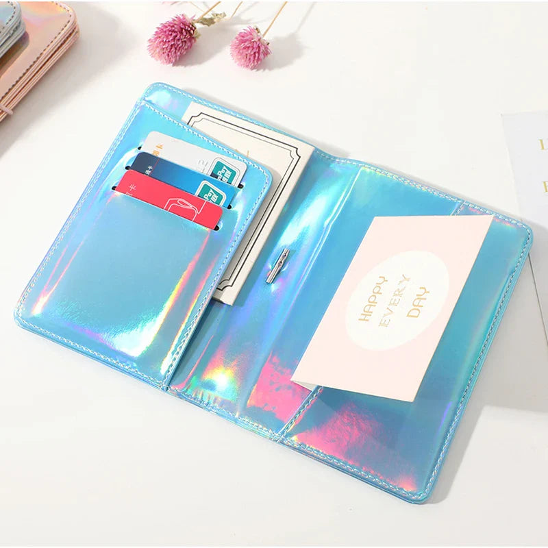 Emma | RFID-Blocking Laser Passport Holder Travel Wallet