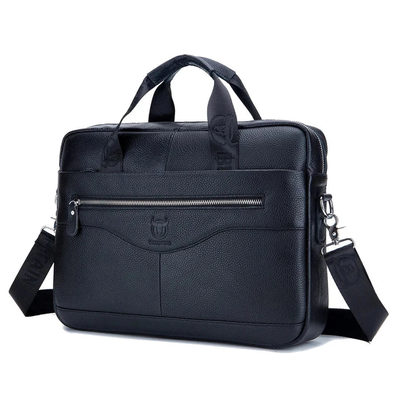Elliot | Men's Genuine Leather Large Messenger Laptop Bag