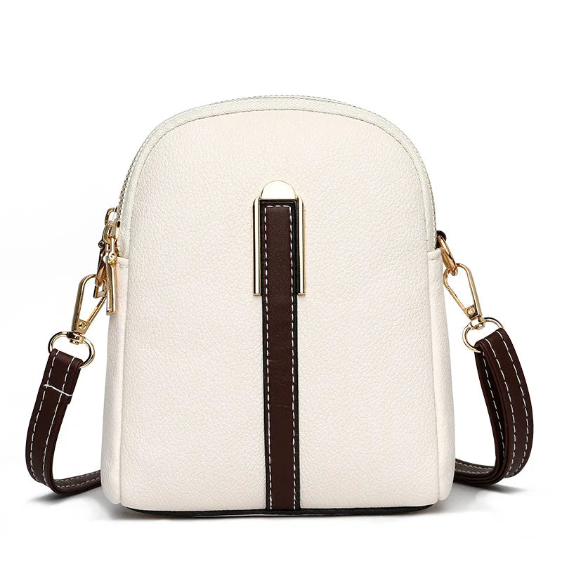 Ally | Women's Retro Mini Leather Crossbody Sling Bag