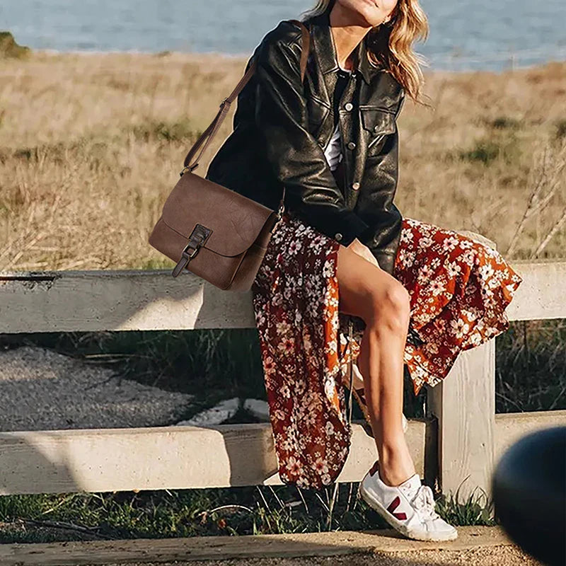 Liam | Men's PU Leather Crossbody Messenger Bag