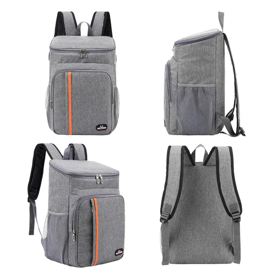 Insulated Lunch Backpack Waterproof Cooler for School and Outdoor Use