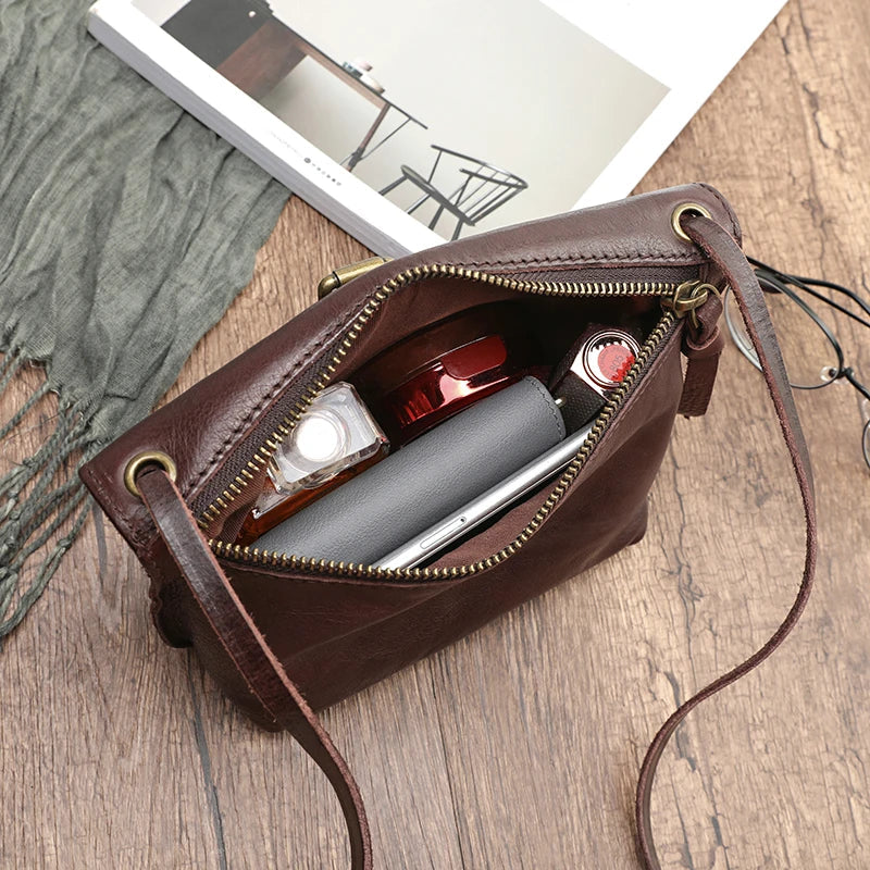 Claire | Women's Vintage Mini Crossbody Wallet Sling Bag