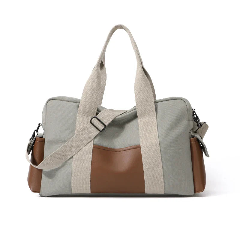 Noah | Men's Vintage Canvas Large Travel Crossbody Messenger Tote Bag