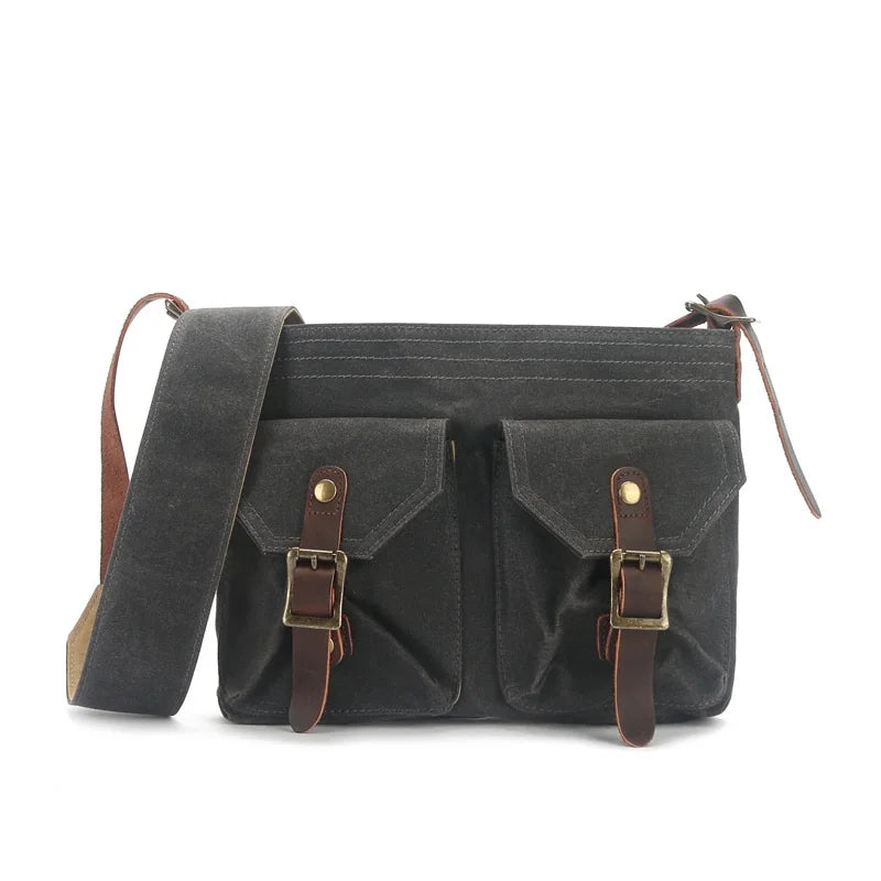 Oliver | Men's Vintage Canvas Crossbody Messenger Bag