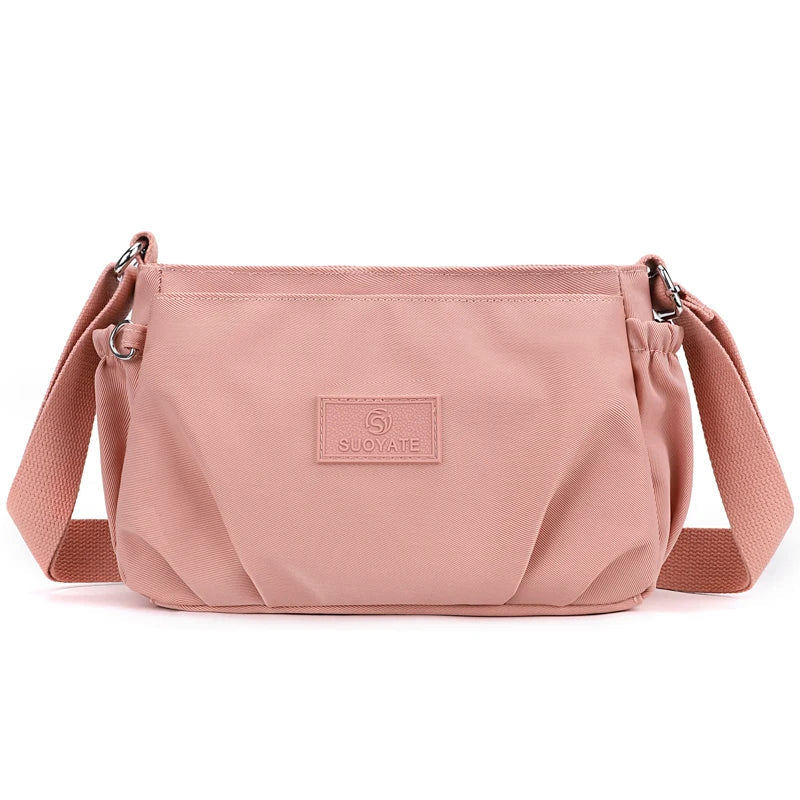 Ava | Women's Nylon Multi-Pocket Crossbody Messenger Bag