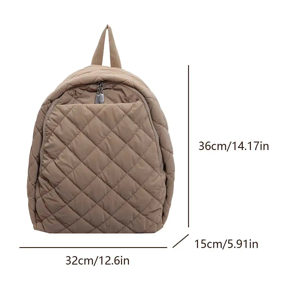 Luna | Women's Quilted Puffer Large Backpack