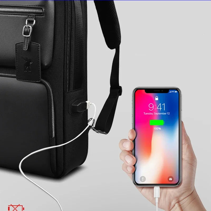 Explorer | Men's Lightweight Anti-Theft Laptop Travel Backpack with USB Charging