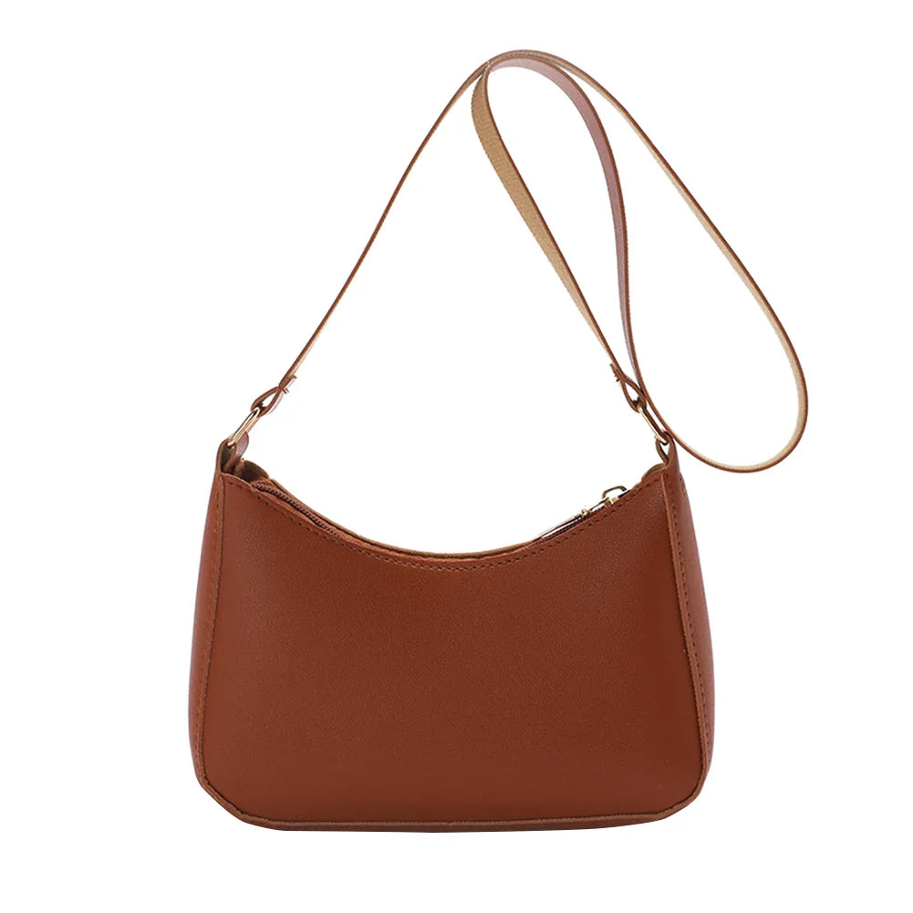 Diana | Women's Retro Solid Colour Leather Crossbody Shoulder Bag