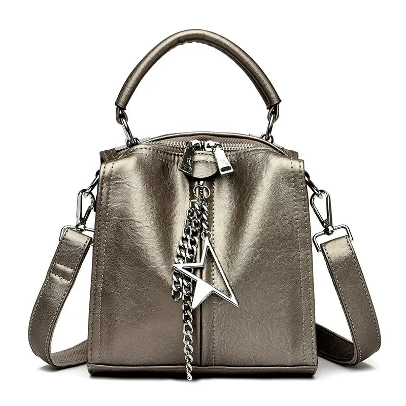 Stella | Vintage Leather Women's Travel Backpack