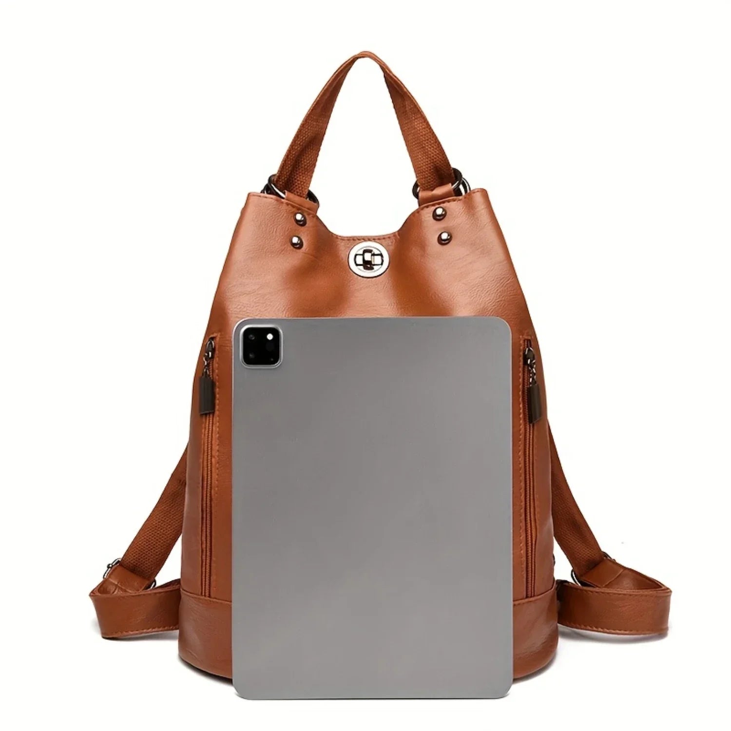 Aurora | Women's Vintage Convertible Vegan Leather Travel Backpack