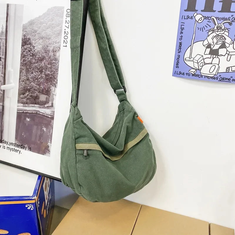 Avery | Women's Canvas Crossbody Messenger Bag