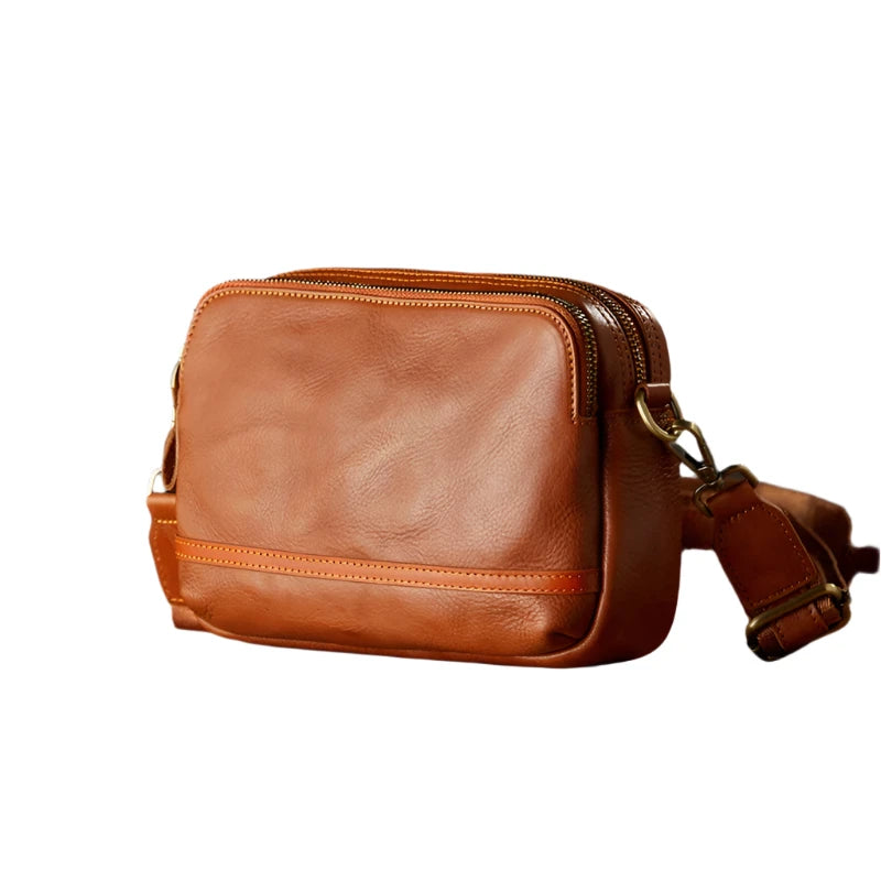 Noah | Men's Retro Genuine Leather Crossbody Sling Bag