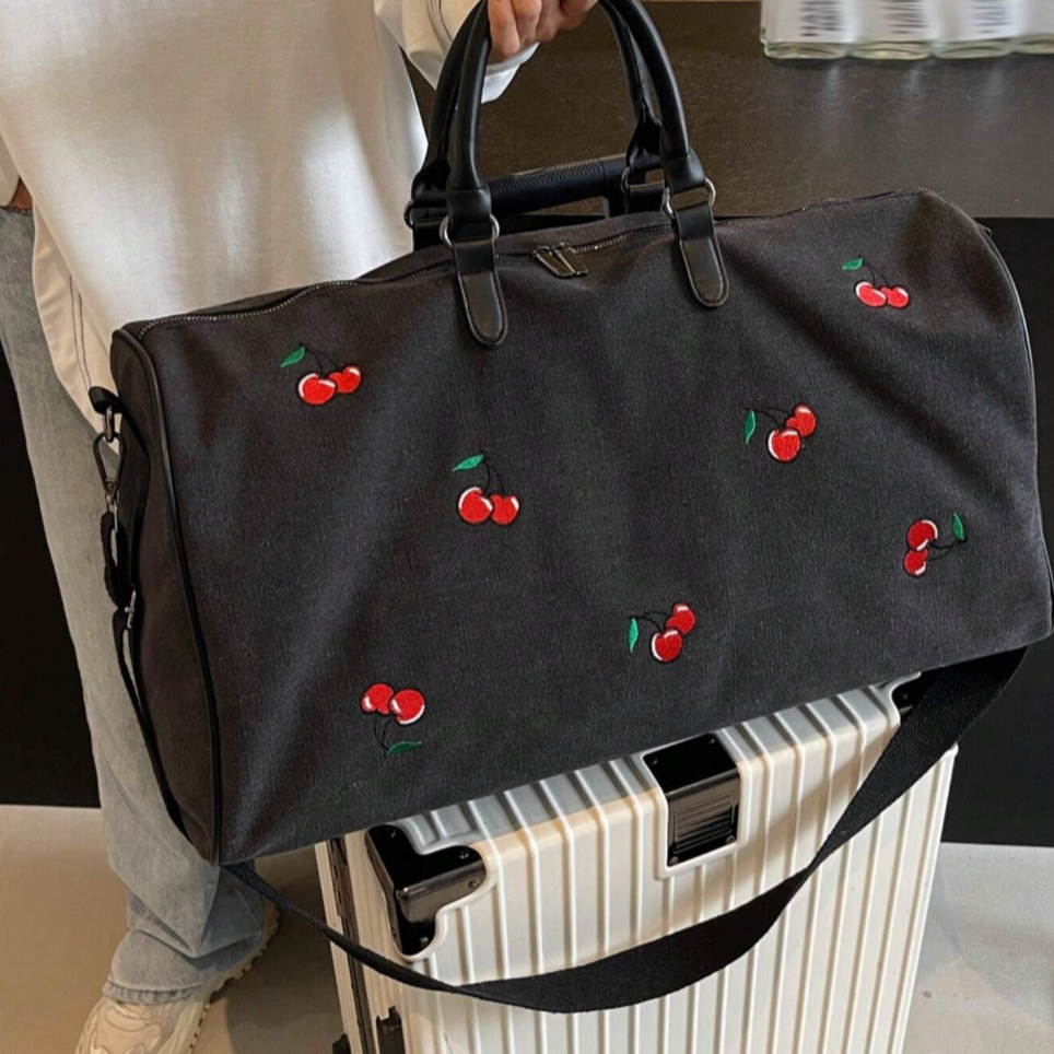 Louis | Women's Vintage Canvas Weekender Garment Duffle Bag