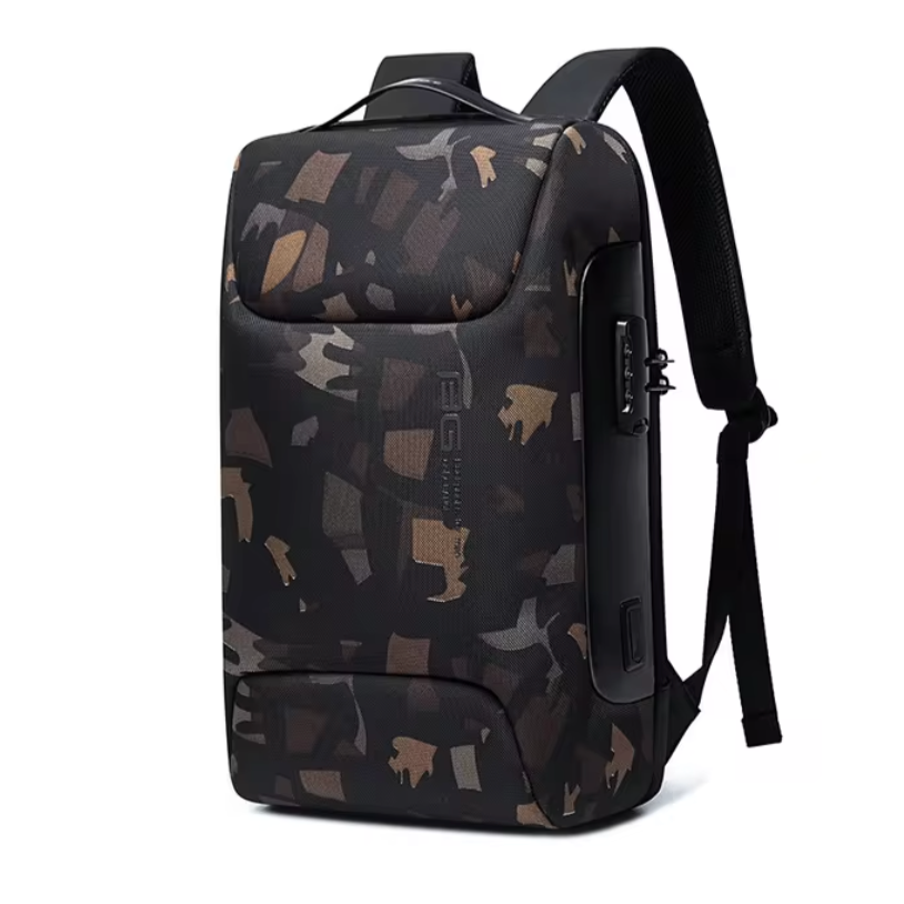 Large Anti-Theft Travel Hiking Laptop Backpack