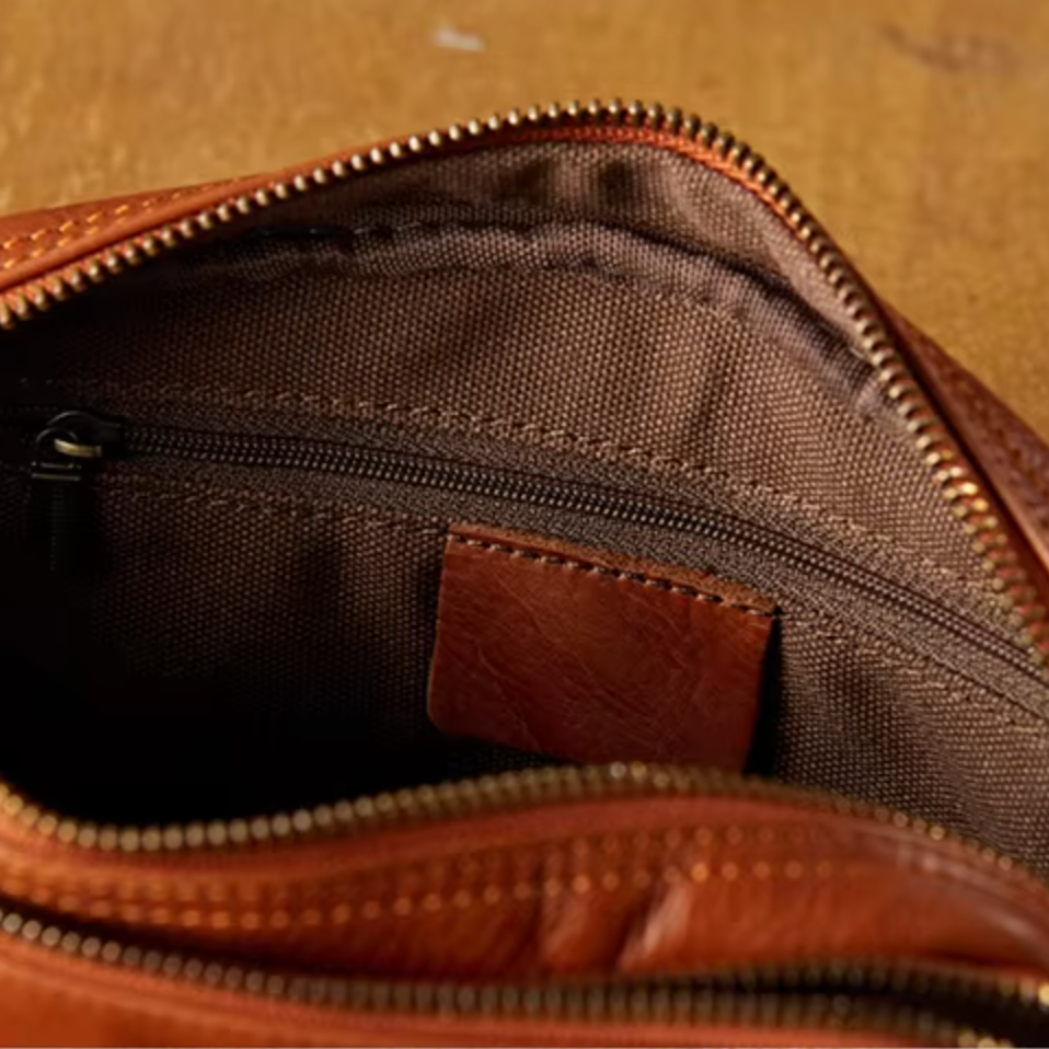 Noah | Men's Retro Genuine Leather Crossbody Sling Bag