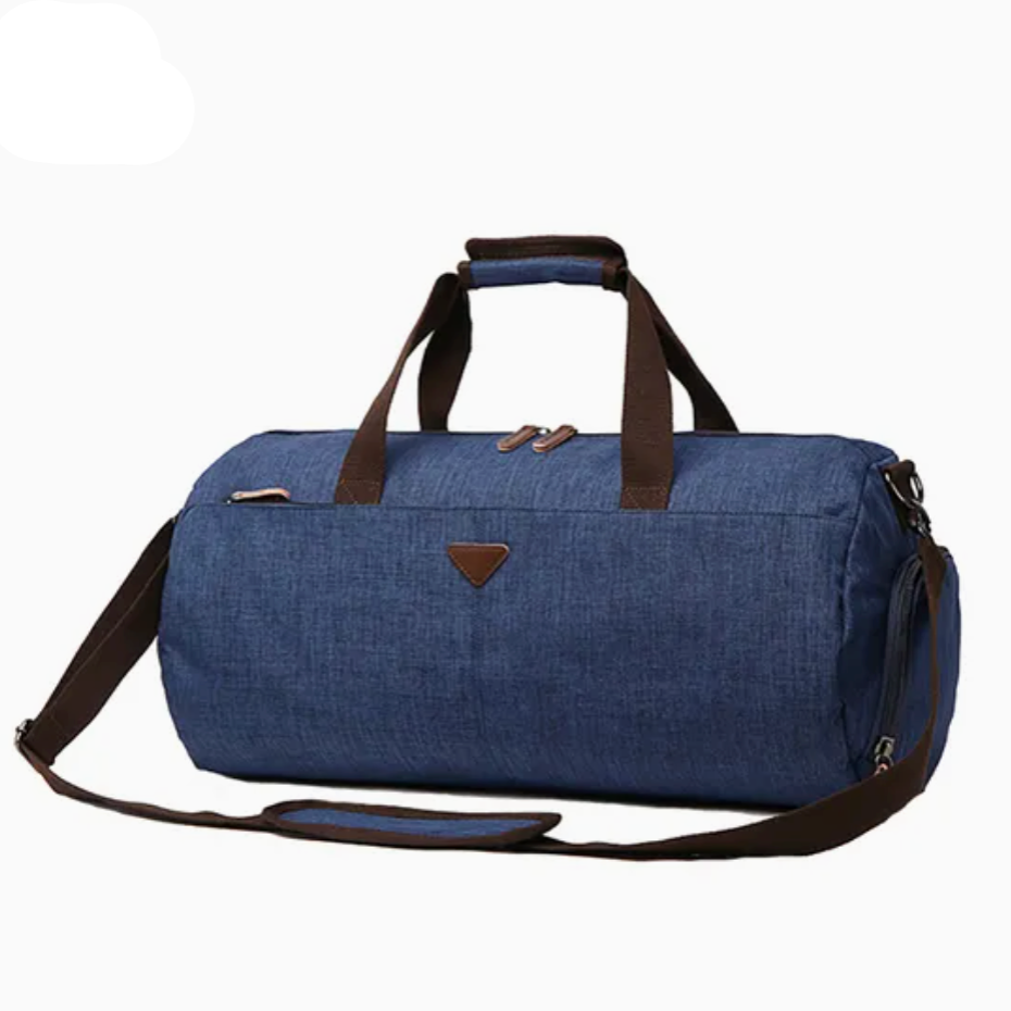 Liam | Men's Vintage Travel Weekender Garment Duffle Bag