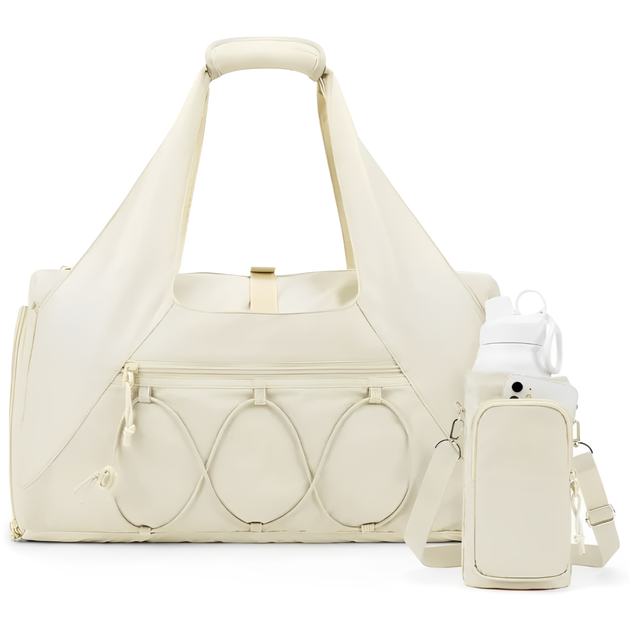 Women's Lightweight Gym Sports Weekender Garment Duffle Bag