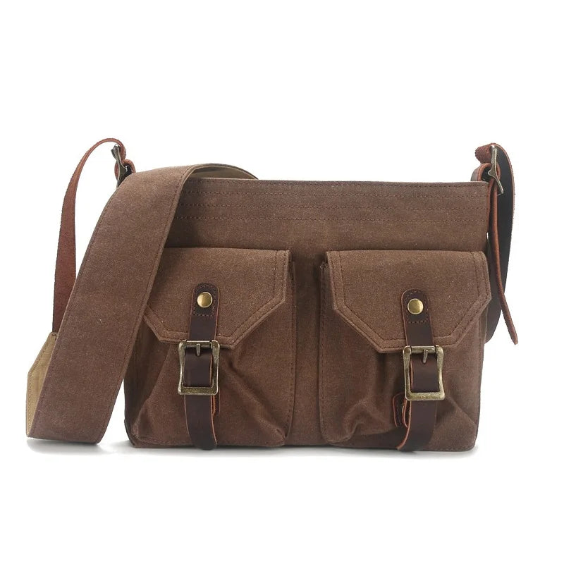 Oliver | Men's Vintage Canvas Crossbody Messenger Bag