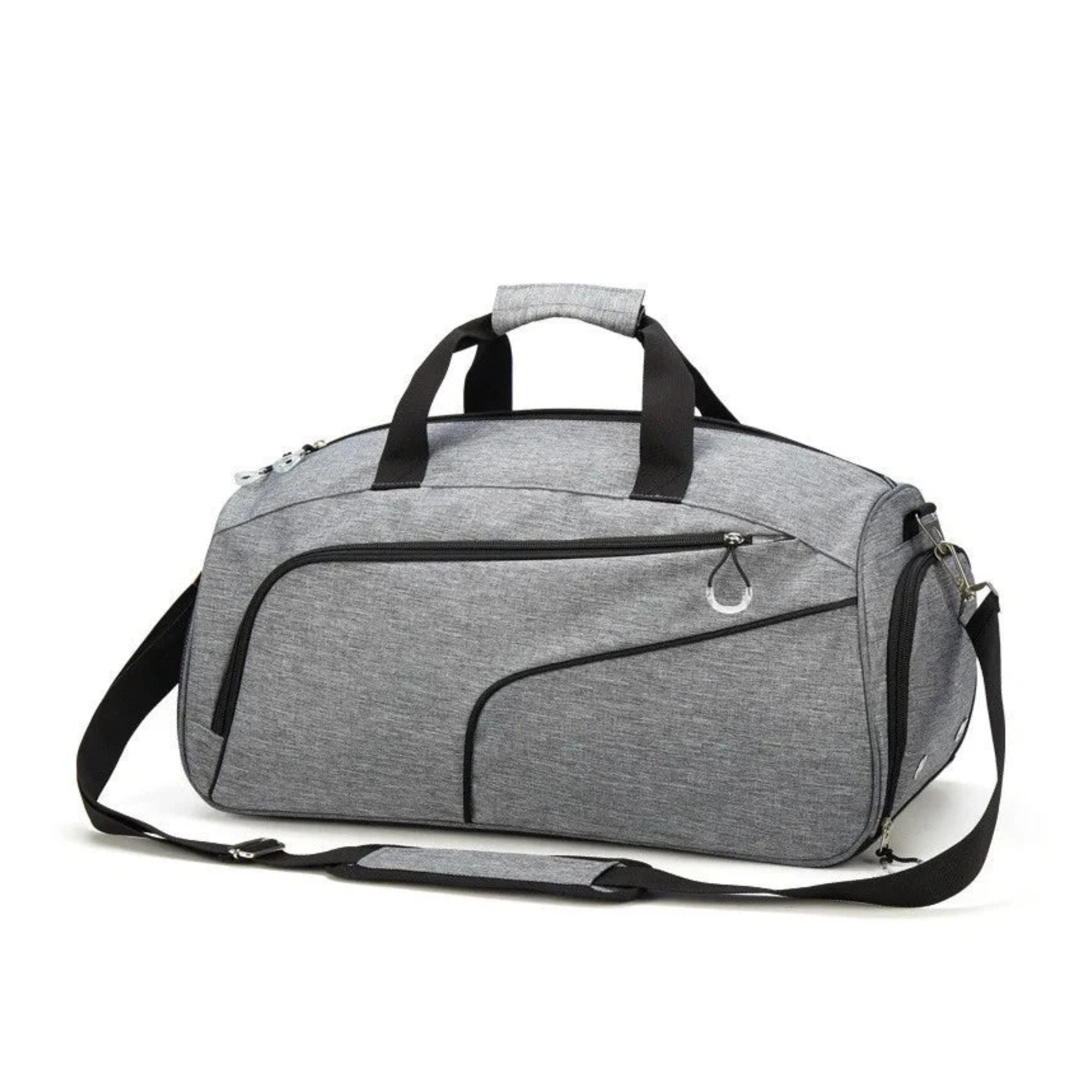 Max | Men's Waterproof Travel Sports Gym Duffle Bag with Shoes Compartment