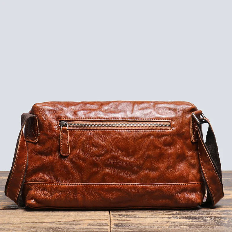 Jacob | Men's Genuine Leather Crossbody Satchel Messenger Travel Bag