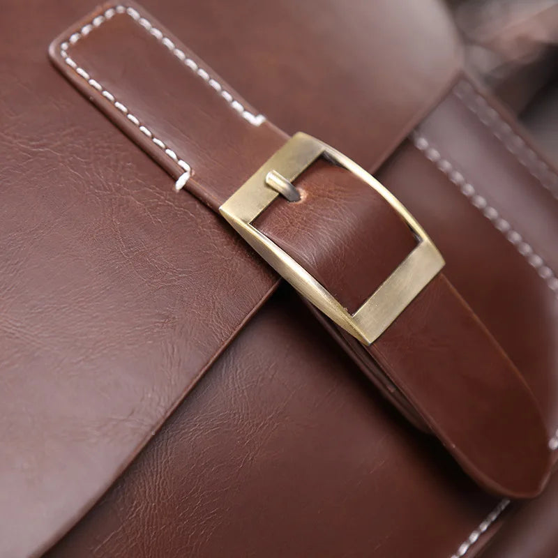Henry | Men's Retro Leather Briefcase Messenger Bag