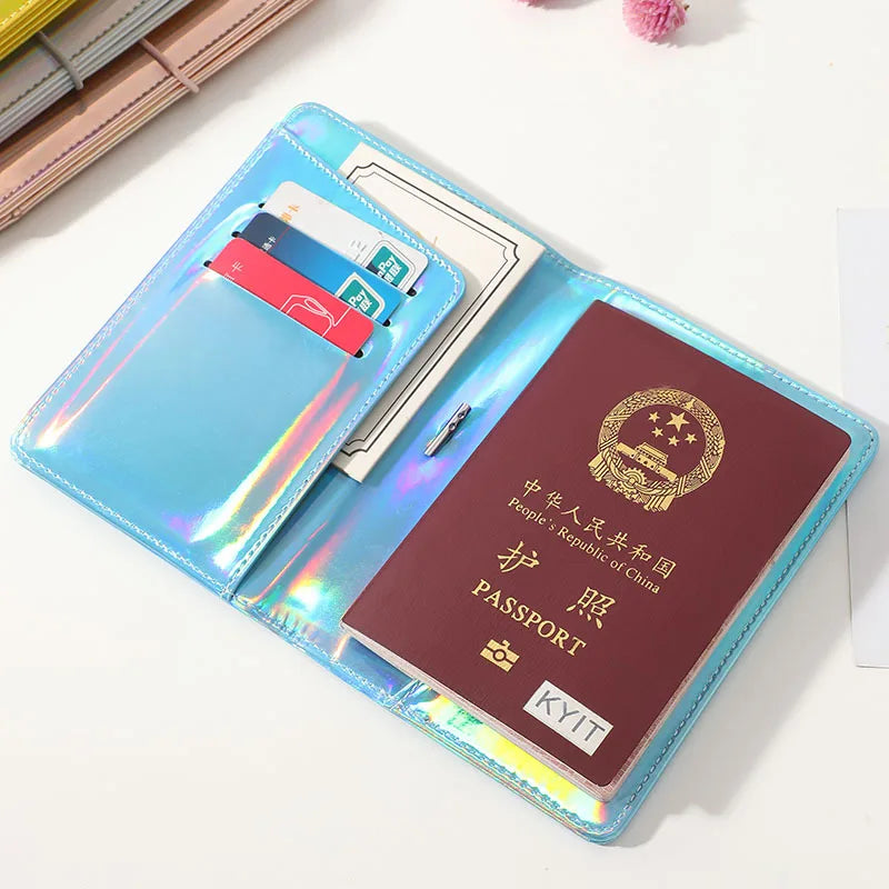 Emma | RFID-Blocking Laser Passport Holder Travel Wallet