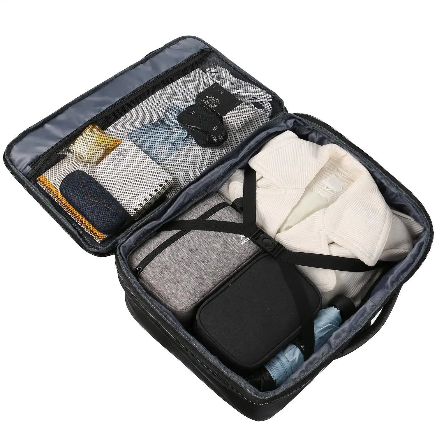 45L Expandable Waterproof Large Men's Travel Hiking Laptop Carry On Backpack
