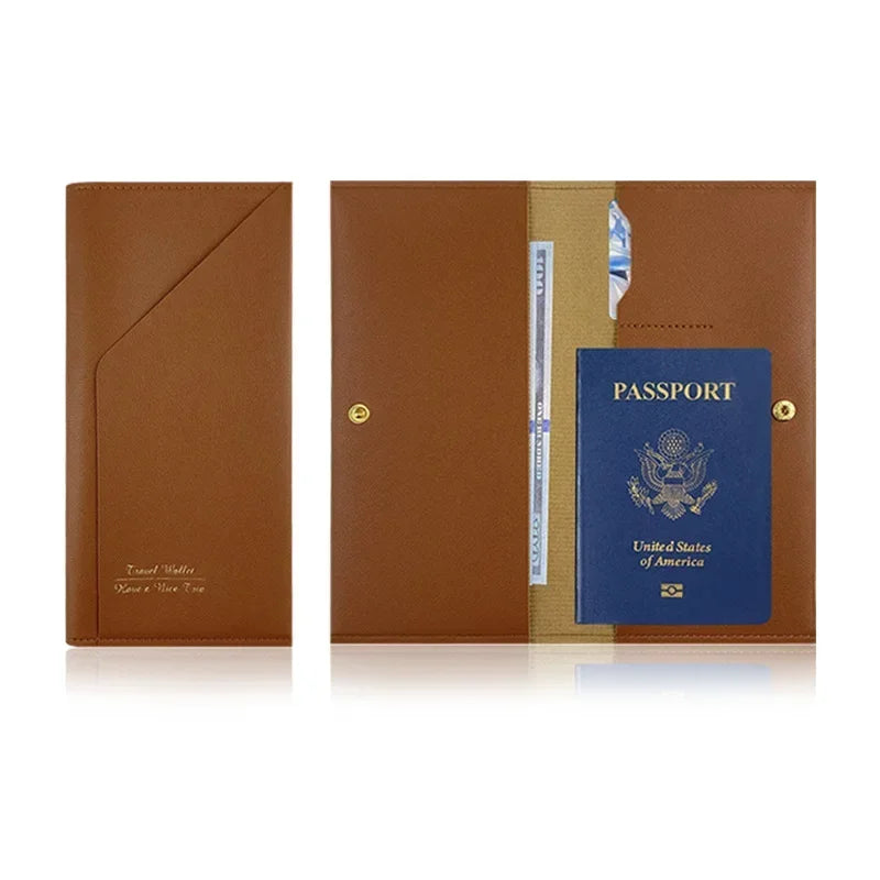 RFID Document Passport Holder Travel Wallet