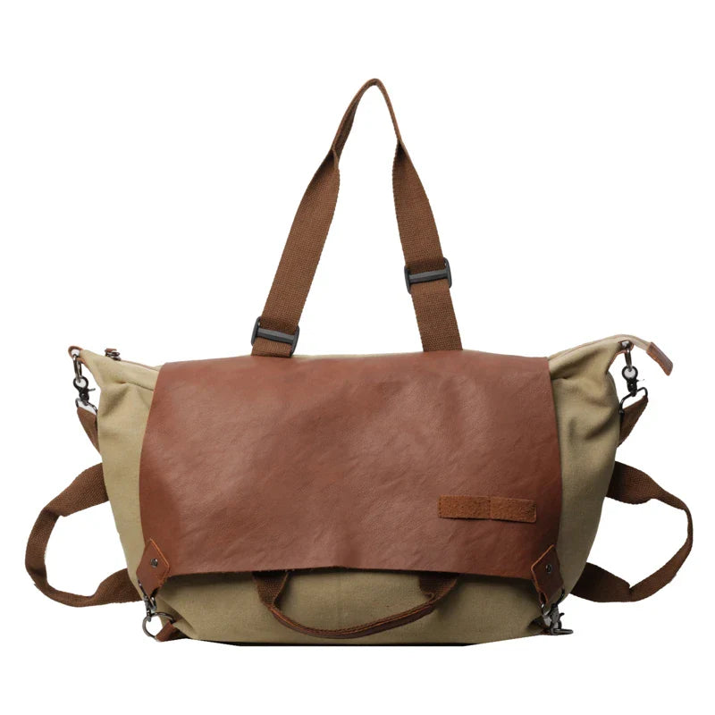 Clara | Women's Retro Canvas Large Capacity Crossbody Messenger Bag