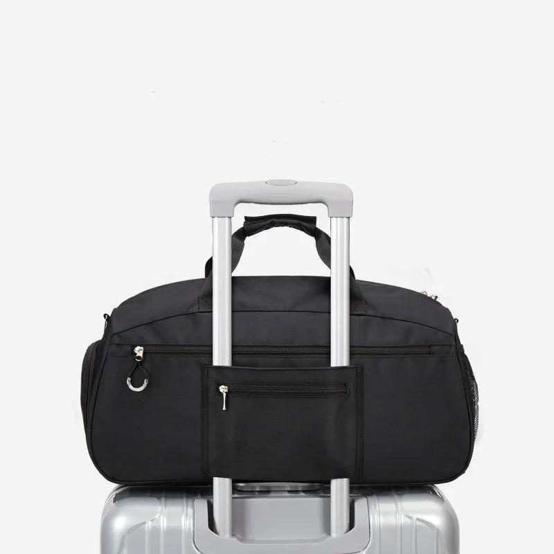 Max | Men's Waterproof Travel Sports Gym Duffle Bag with Shoes Compartment