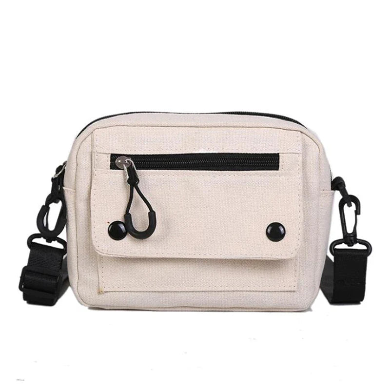 Mila | Women's Small Canvas Crossbody Square Sling Bag