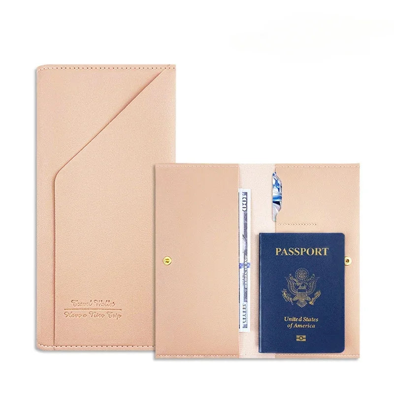 RFID Document Passport Holder Travel Wallet