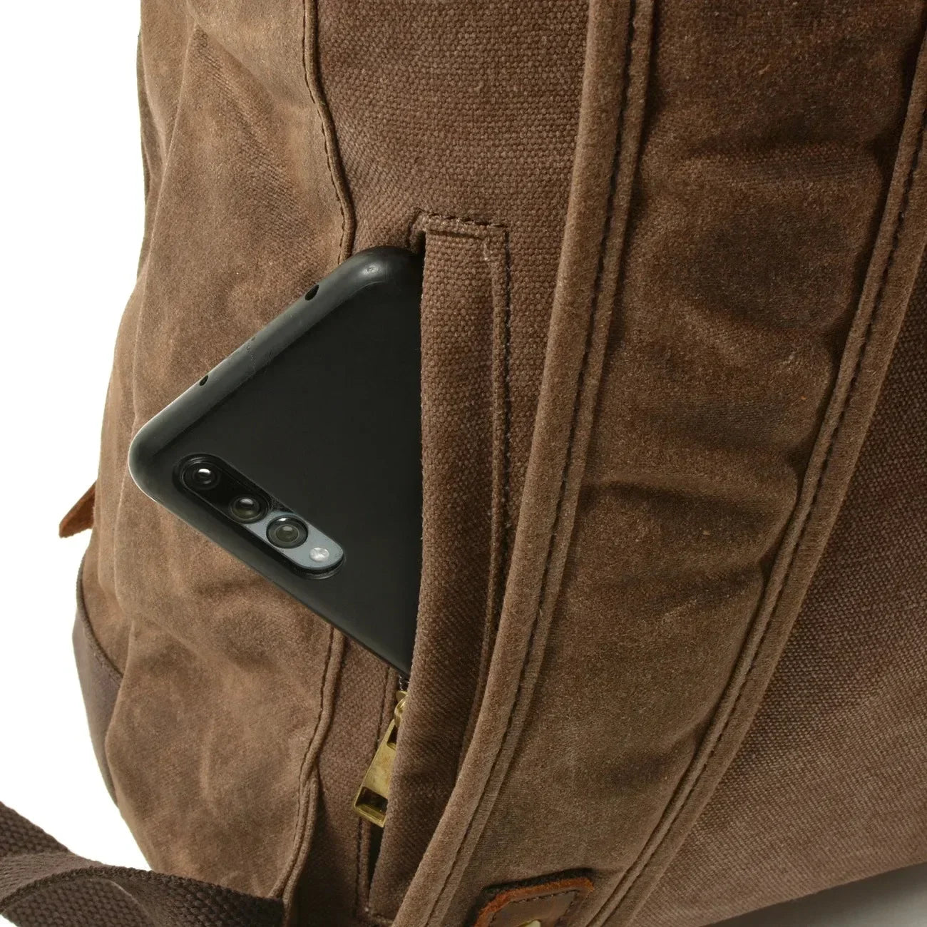 Mason | Men's Waterproof Vintage Canvas Large Travel Hiking Laptop Backpack