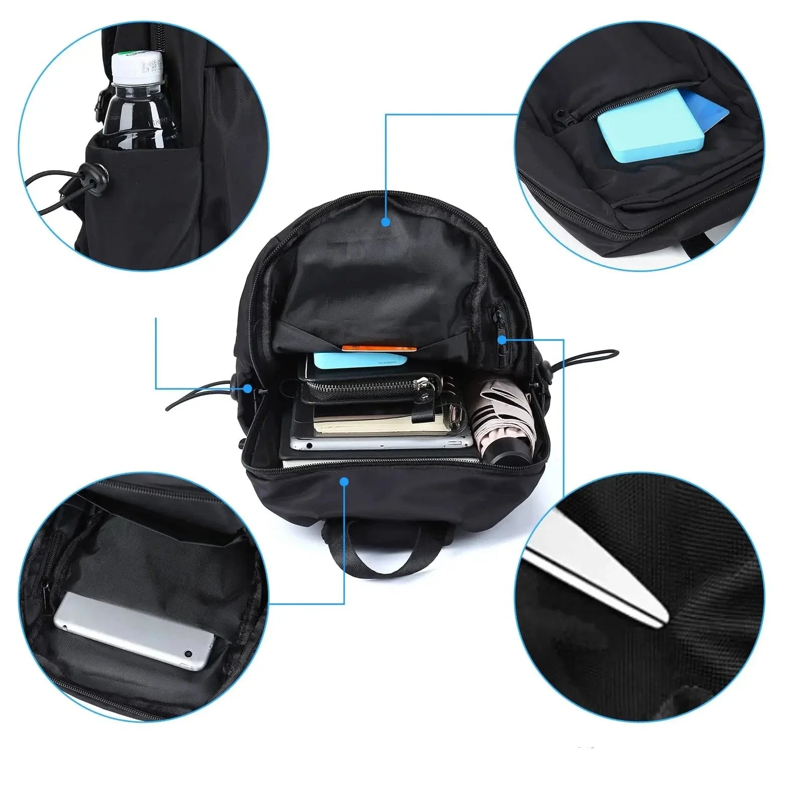 Aaron | Mens Waterproof Tactical Small Crossbody Bum Bag