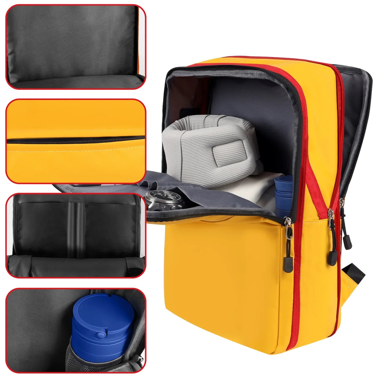 Ethan | Men's Expandable Waterproof Large Laptop Travel Backpack