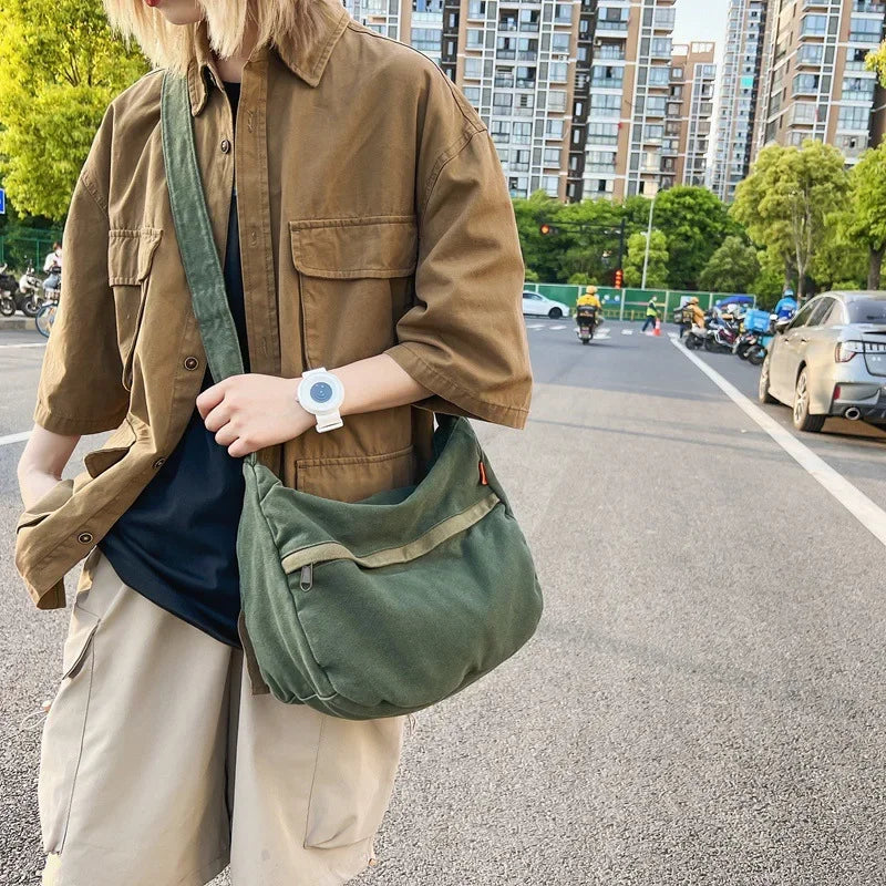Avery | Women's Canvas Crossbody Messenger Bag