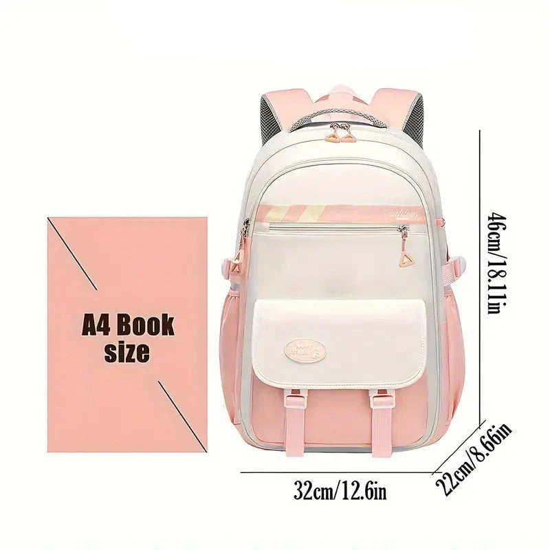 Mia | Lightweight & Waterproof Kids School Backpack