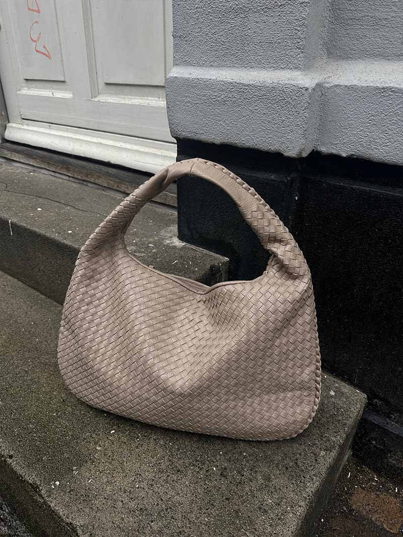 Women’s Shoulder Bag Spacious Soft Woven Style